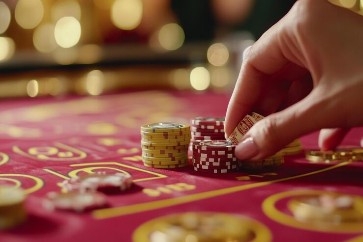 hoho togel mobile app interface showing slot games and live casino options